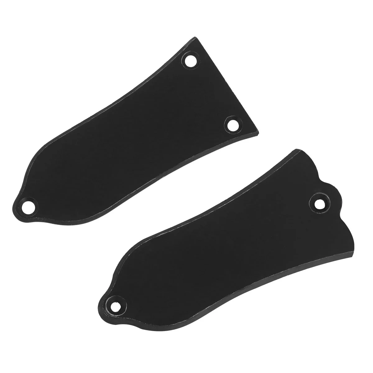 

2Pcs Bell Board For Electric Guitar Bell Head P Adjusting Rod Cover Core Bell Board for Electric Guitar Bell Head (Black)