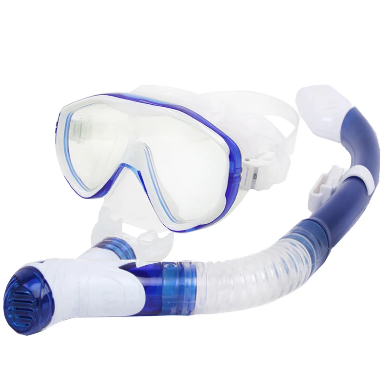 

Diving Masks Scuba Professional Snorkeling Set Adult Silicone Anti-Fog Goggles Glasses Swimming Pool Equipment Spearfishing