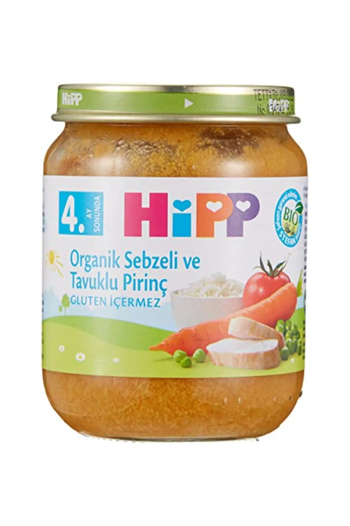 

Бренд: Hipp Органический крем для овощей и цыплят, рис 125 г, посылка (1x Г), Категория: Crack Kr