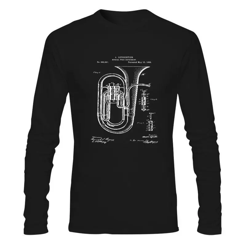 Man Clothing New Concert Tuba Shirt Tuba Player Gift Sousaphone Music Teacher Band Director