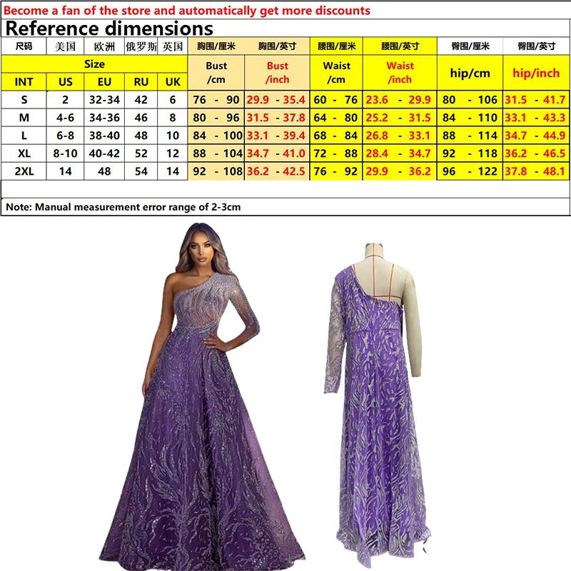 2023 New Performance Party Women'S Evening Dress Sequin Open Sleeve Split Dress Slim Fit One Shoulder Sleeve Dress
