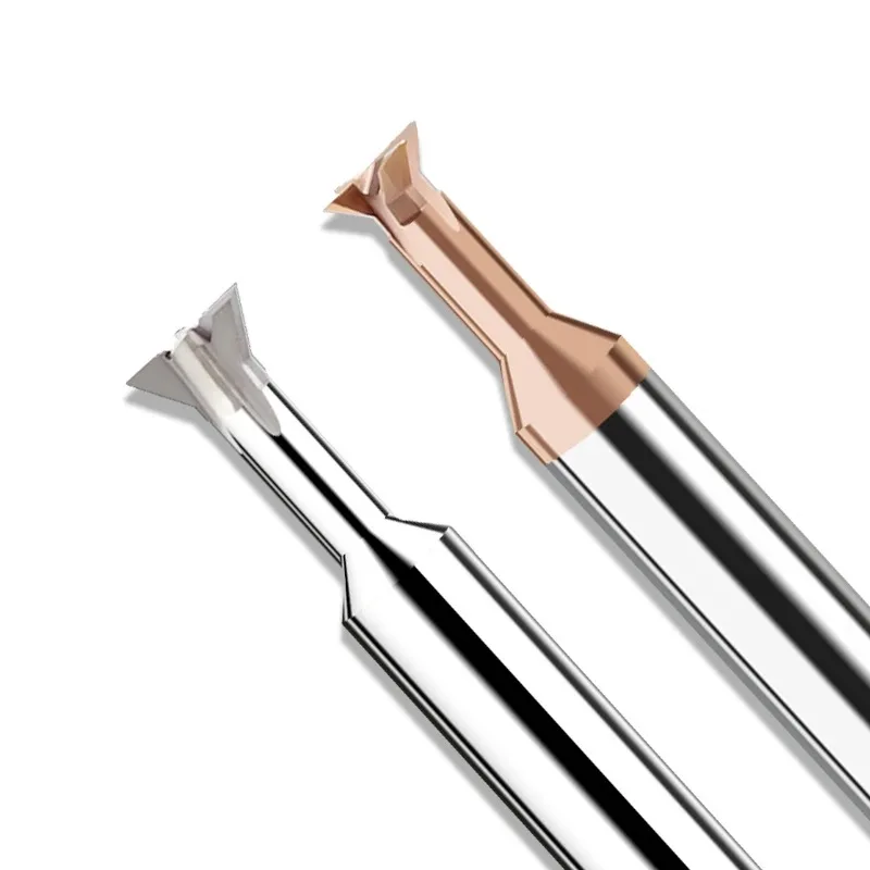 Концевая фреза HRC60 твердосплавная с вольфрамовым покрытием 4 края ласточкин