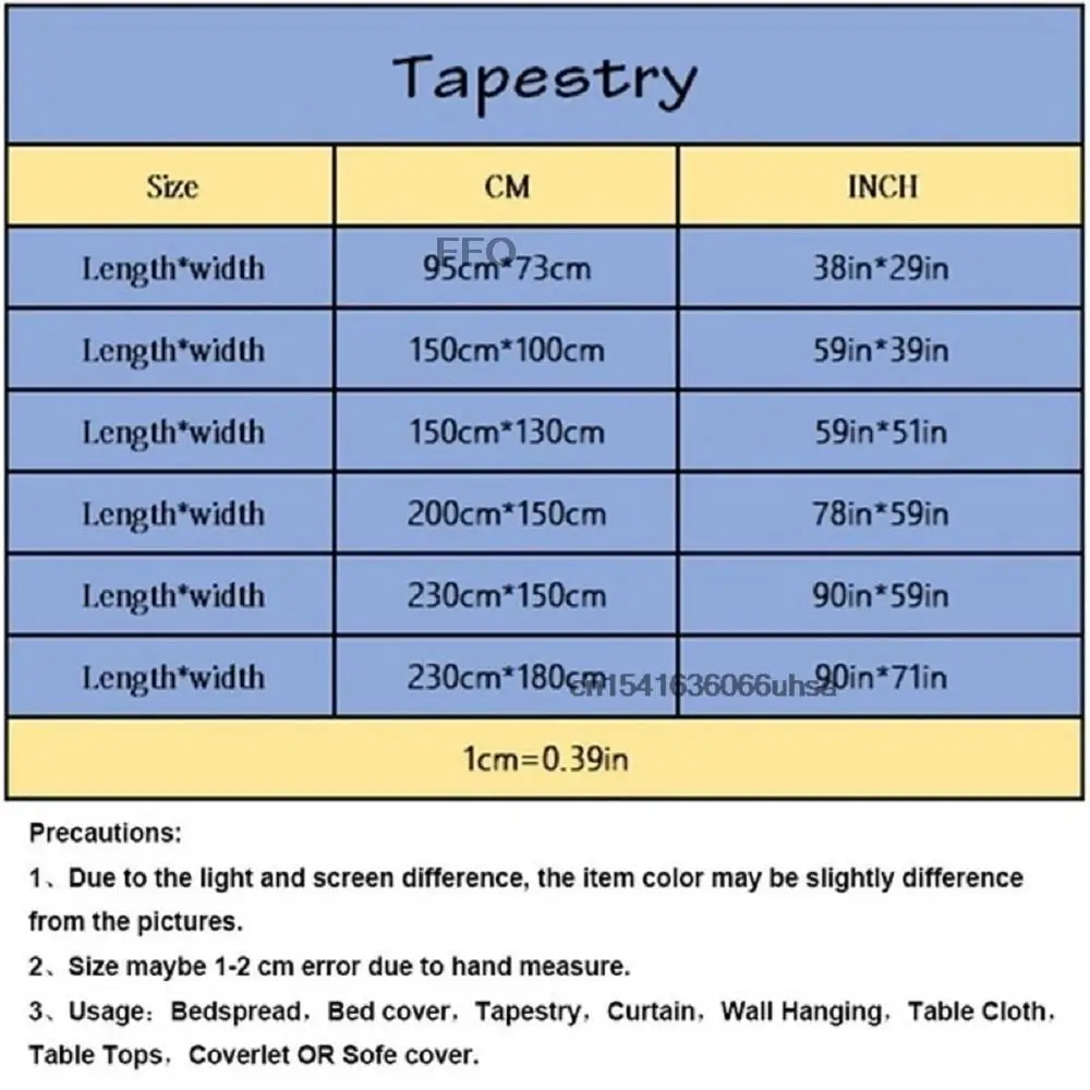 Customized Tapestry Personalized Backdrop Custom Wall Hanging Tapestry Tarot Anime Aesthetic Tapestries Hippie Tapestrys Decor images - 6