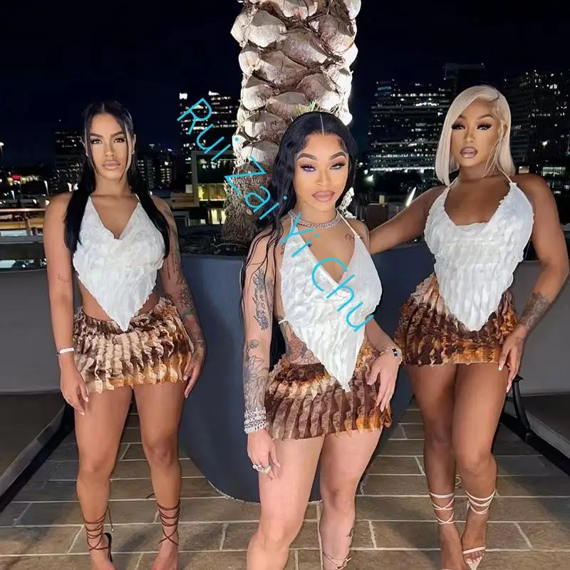 Женский Соблазнительный комплект из 2 предметов прозрачная кофта с низким