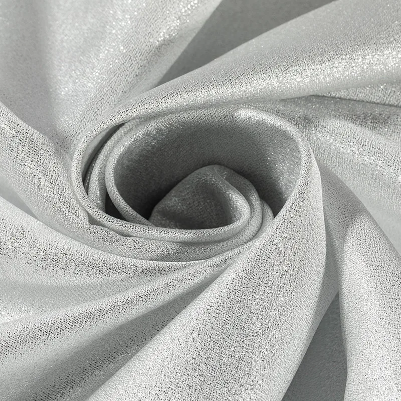 Роскошные Блестящие Серебряные фотообои для шитья одежды длиной 3/5/10 м |