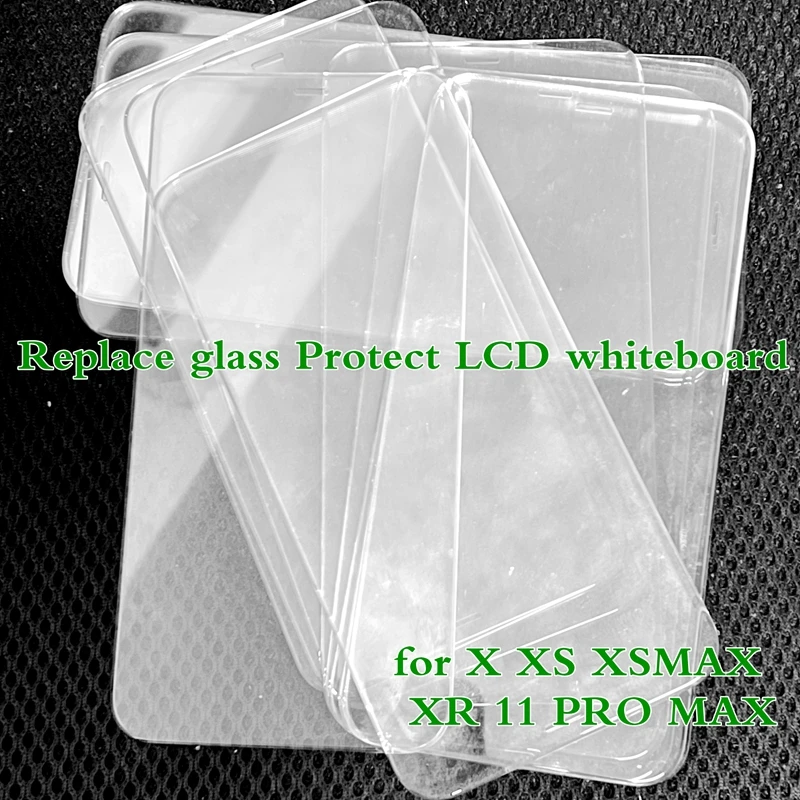 

10 шт., прозрачная Защитная ЖК-панель для iPhone X XS XSMAX XR 11 PRO MAX