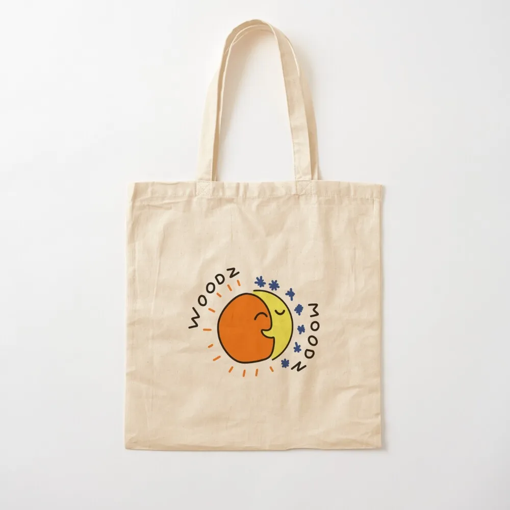 WOODZ X MOODZ STICKER Большая сумка-тоут Портативная сумка для покупок Роскошная женская