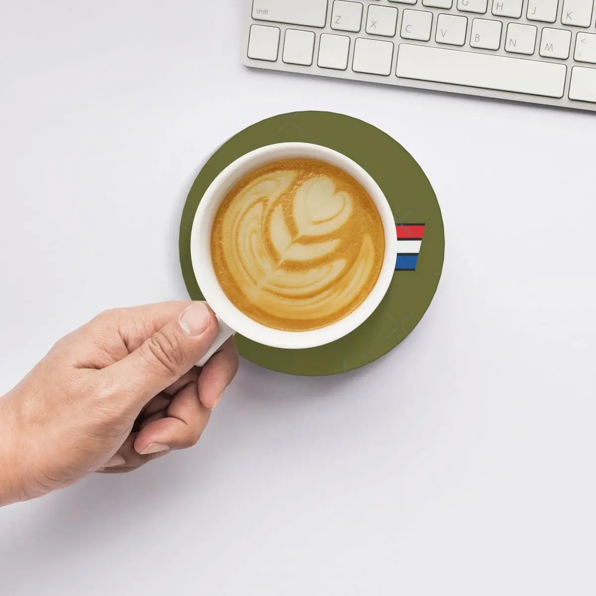 Керамические подставки с логотипом Gi Joe принадлежности для кухонного бара (4 шт.)