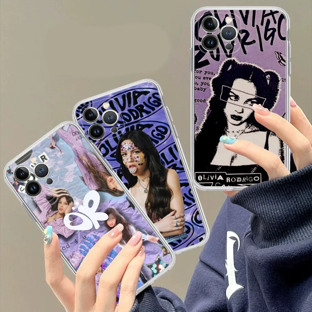 Чехол для телефона O-Olivia Singer R-Rodrigo мягкий силиконовый чехол Iphone 16 15 14 13 12 11 Pro Mini XS MAX