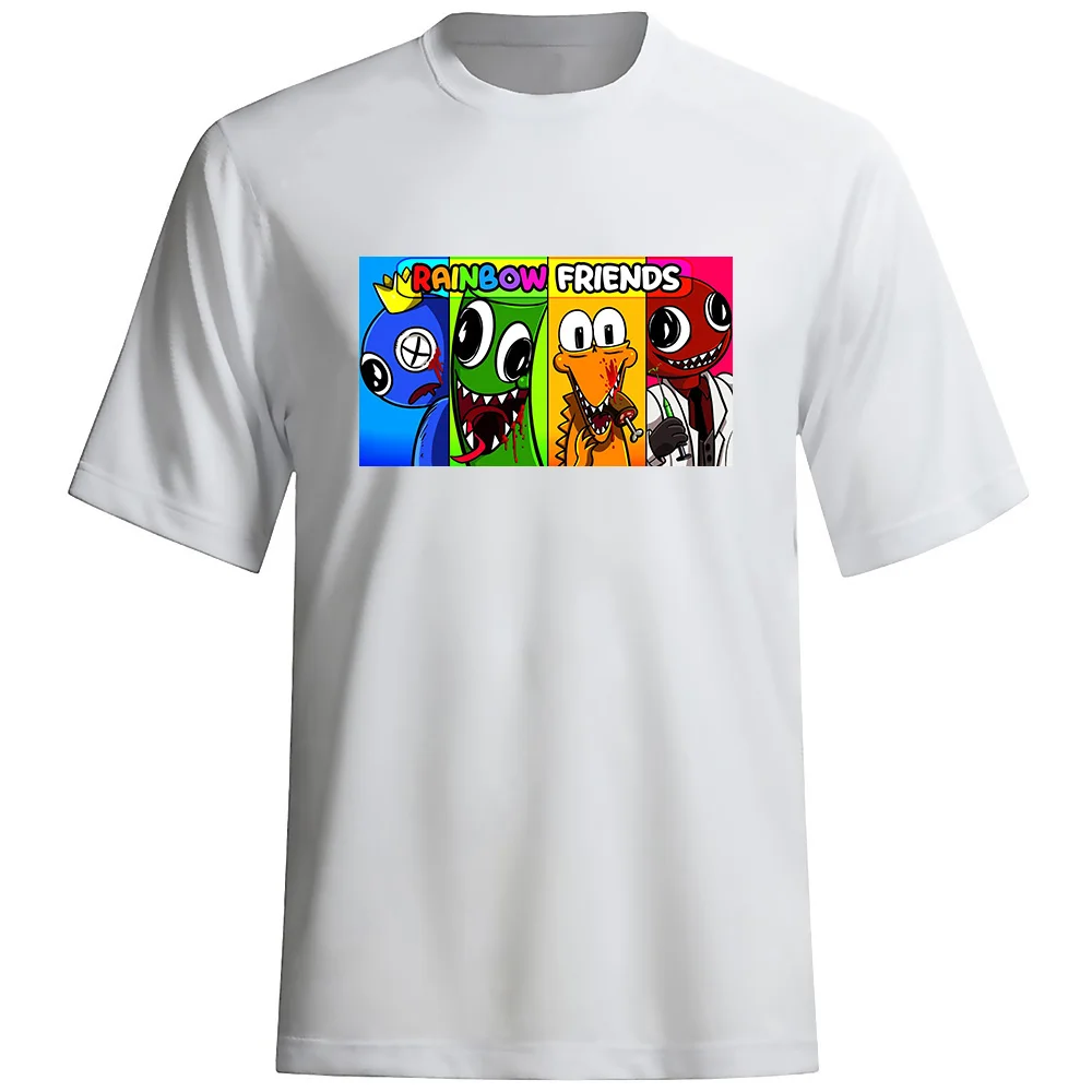 

Футболка мужская оверсайз с принтом «Радуга» и коротким рукавом