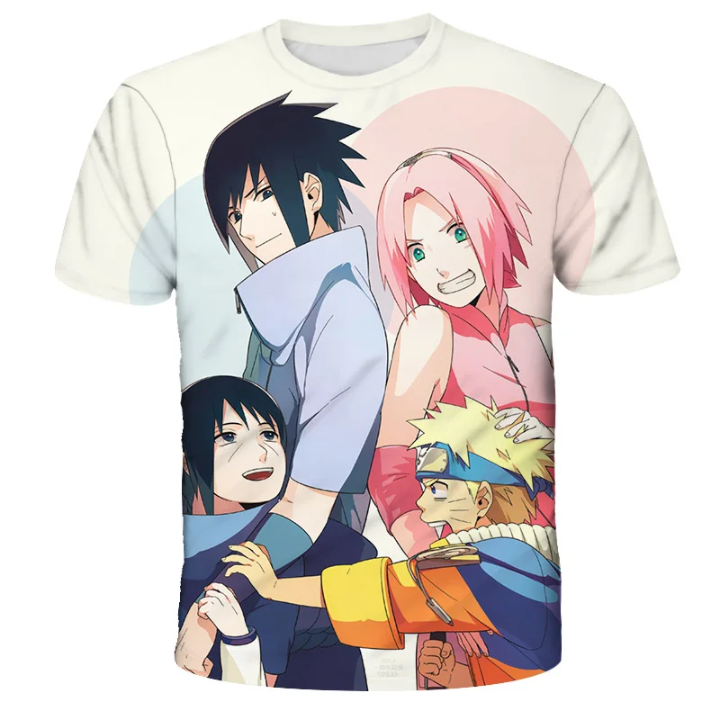 Футболка для мальчиков Kakashi Oshemaru Sasuke Payne Gaara с коротким рукавом |
