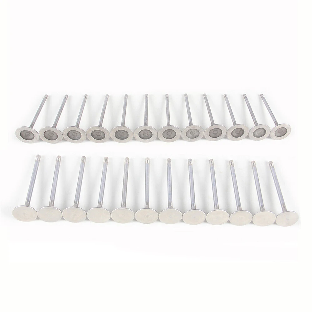 Комплект впускных и выхлопных клапанов 24 шт. подходит для M272 3 5 M273 4 7 L Gas DOHC V6 V8