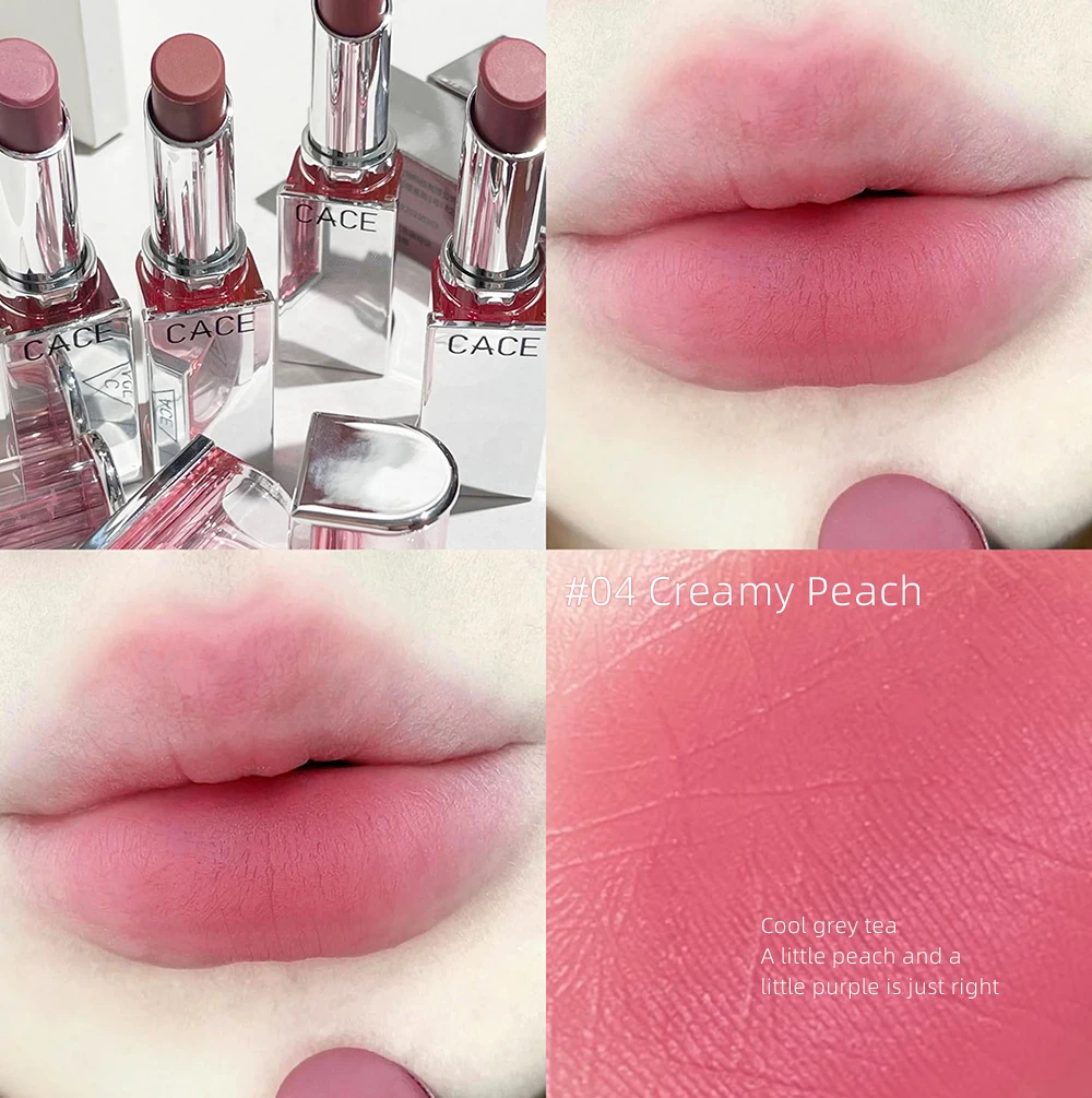 Серебряный тюбик 4 цвета водостойкая сексуальная красная бархатная матовая