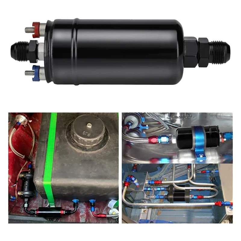 Универсальный внешний линейный топливный насос емкостью 300 л/ч заменяет 0580254044