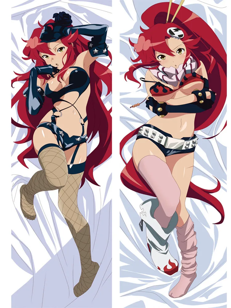 

DIY Custom Anime Dakimakura Pillowcase Tengen Toppa Gurren Lagann Yoko Hugging Body Pillow Case Decorative Cushion Pillow Cover