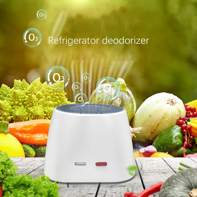 Small Portable Air Purifier Refrigerator Deodorizer Filter for Fridge Wardrobe Kitchen Toilet Pet Area Cleaner | Бытовая техника
