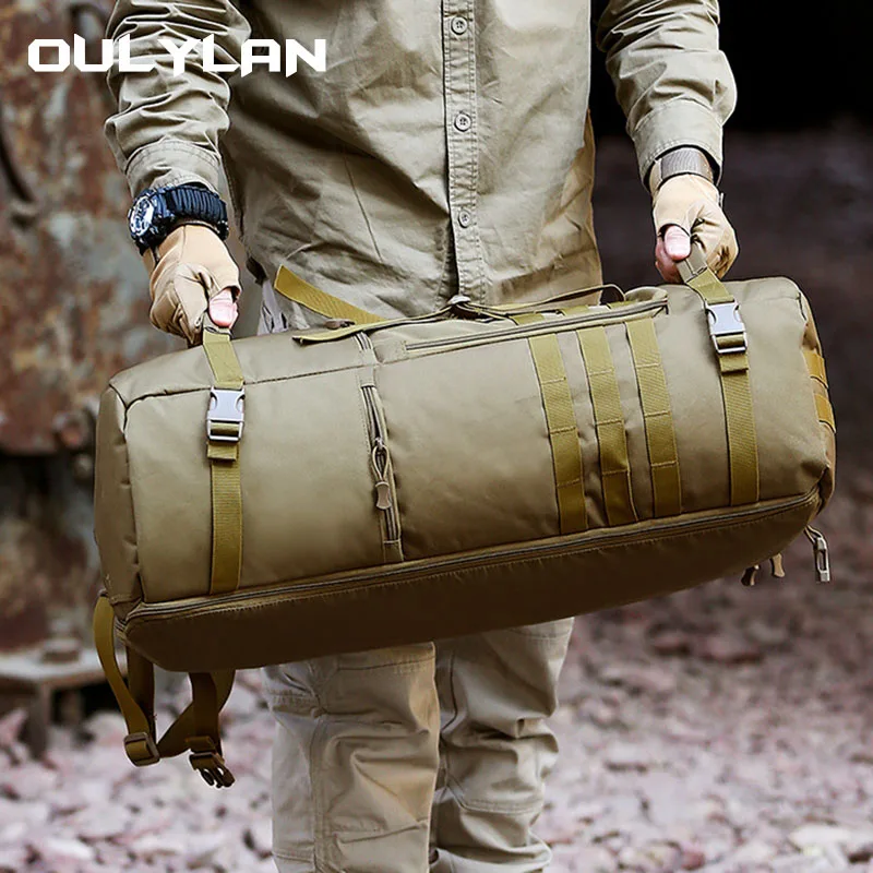 

Outdoor Backpack Men 65L Travel Luggage Bag Sport Hunting Molle Camping Rucksacks Men's Large Shoulder Bags Military Tactical