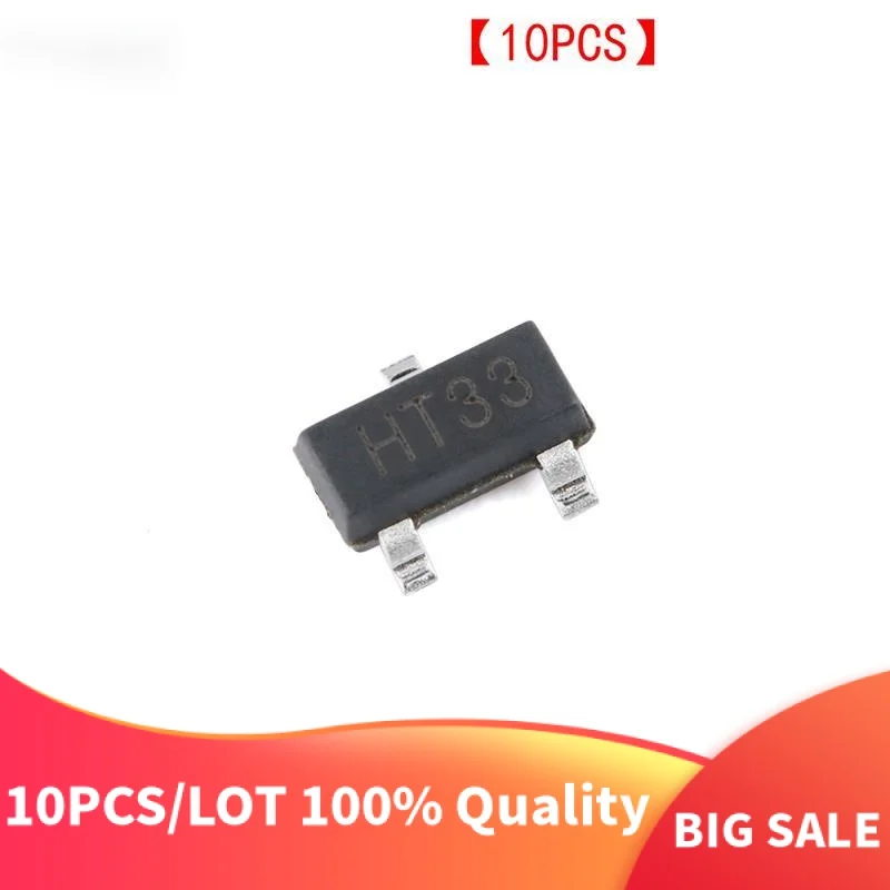 

10PCS/LOT Original Authentic UMW HT7133S SOT-23 100mA Low Dropout Linear LDO chip