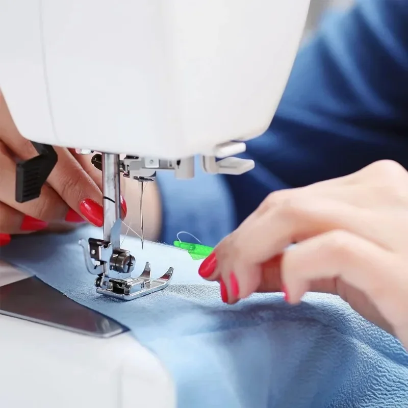 5 шт. вставка для швейных игл типа рыба быстрый пластиковый нитевдеватель