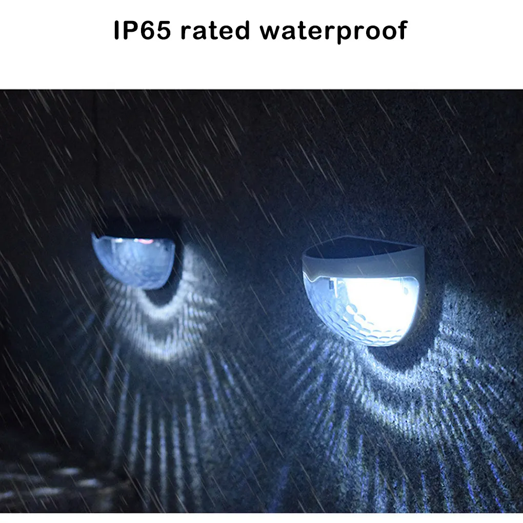 

Fence Light Garden Solar Wall Lamp Automatic Waterproof Lighting Security
