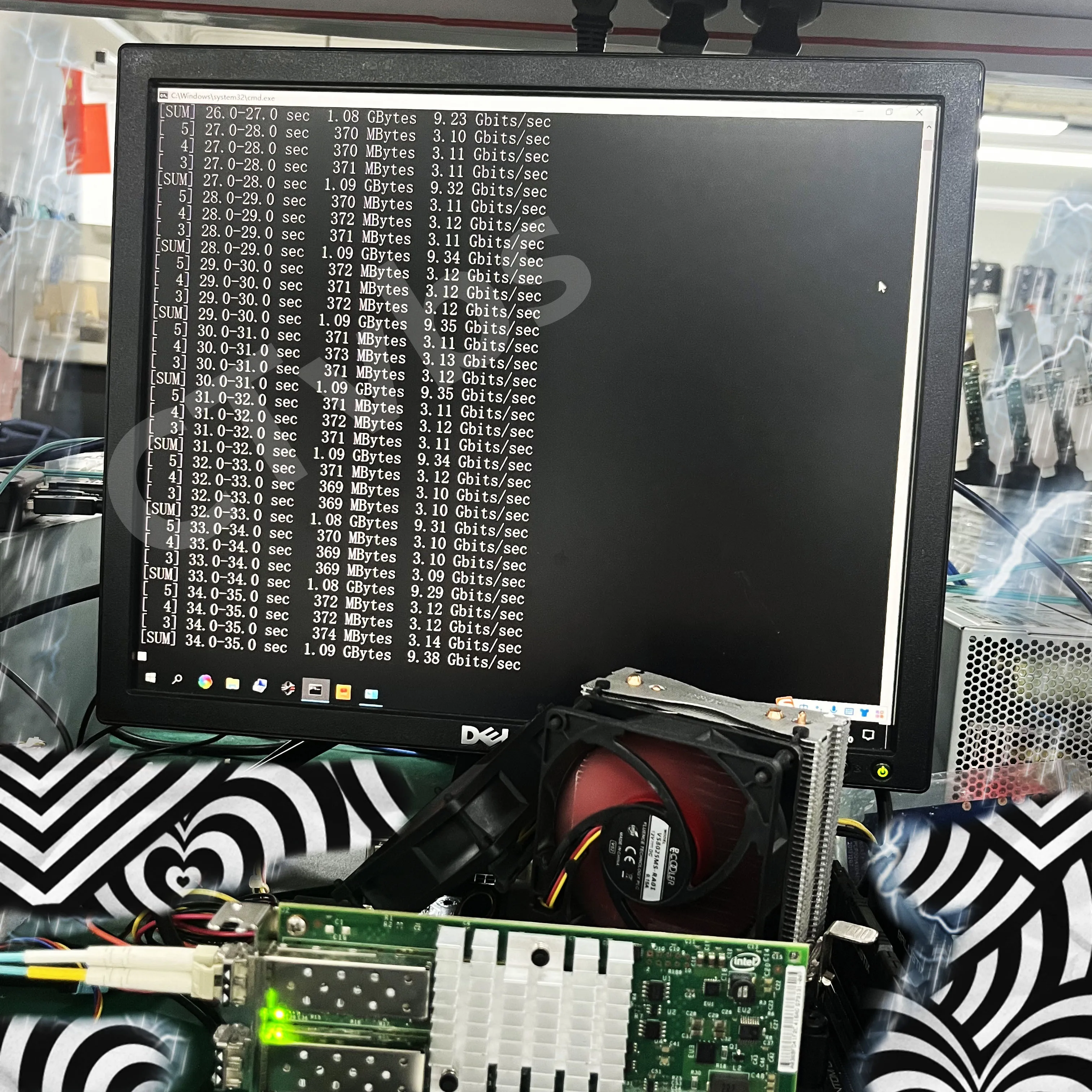 X520-DA2 Intel 10Gb Network Adapter Original NIC Dual E10G42BTDA with Hologram& FTLX8571D3BCV-IT