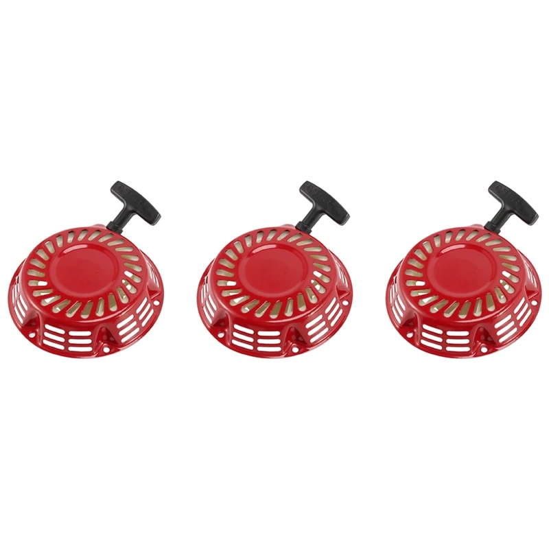 

3X Replacement New Pull Recoil Starter Start Cup Assembly For Honda GX160 Generator Lawn Mower Replacement Parts