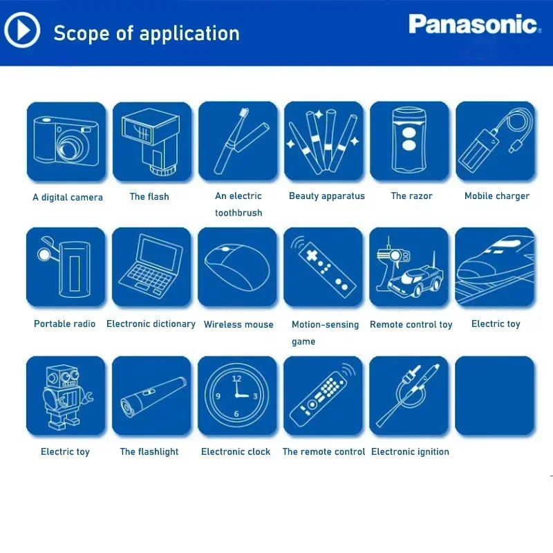 Аккумулятор Ni-MH для электрических игрушек Panasonic Eneloop 2100 мАч AA 1 2 В
