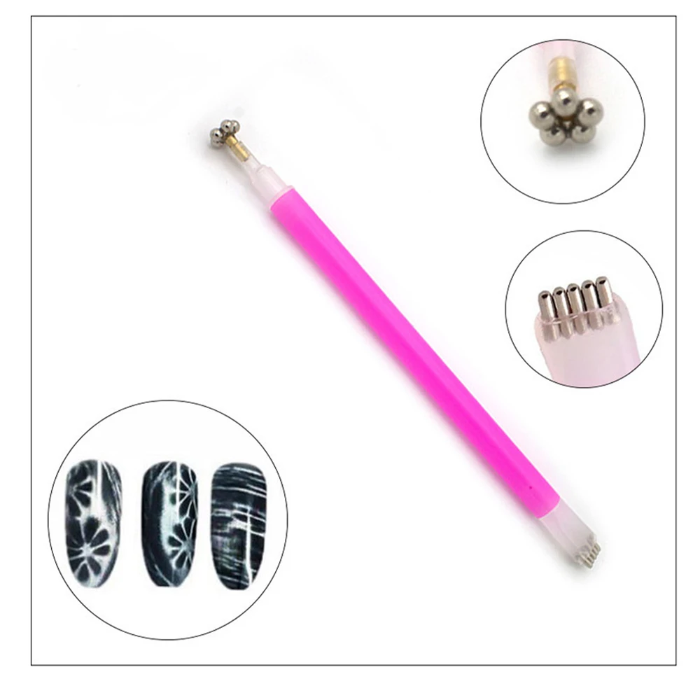 1 шт. магнитная ручка для дизайна ногтей Гель-лак кошачий глаз сделай сам