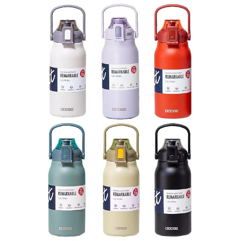 

Уличный велосипедный портативный термос 316, 1700 мл, вместительный термос, бутылка для воды для дома, офиса, кемпинга, велоспорта