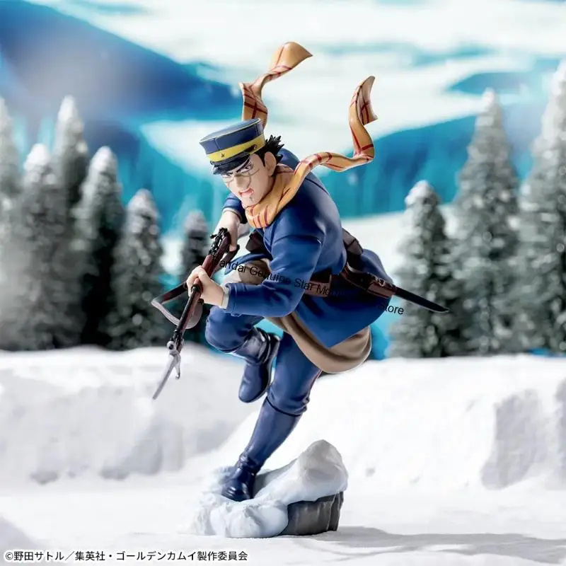 Фото Оригинальная коллекционная аниме-фигурка SEGA Xross Link Golden Kamuy: Асирпа, Сугимото Сайчи, Шираиши Ёситаке №5