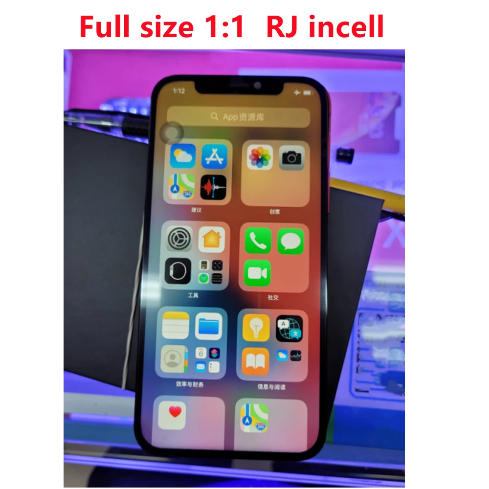 ЖК-дисплей Pantalla RJ INCELL для iPhone X XS 11 12 12mini 12Pro 11PRO Max сменный ЖК-экран дисплей с