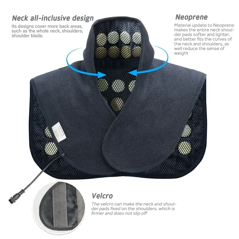 UTK Инфракрасная грелка для шеи и плеч Дальняя инфракрасная нефритовая