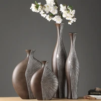 art design novelty vase aesthetic living room luxury nordic vase decoration coffee modern vasi per fiori household products