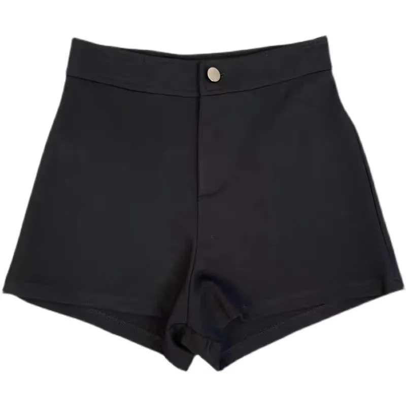 

Женские пляжные шорты с широкими штанинами, свободные шелковые шорты с высокой талией и надписью, лето 2023