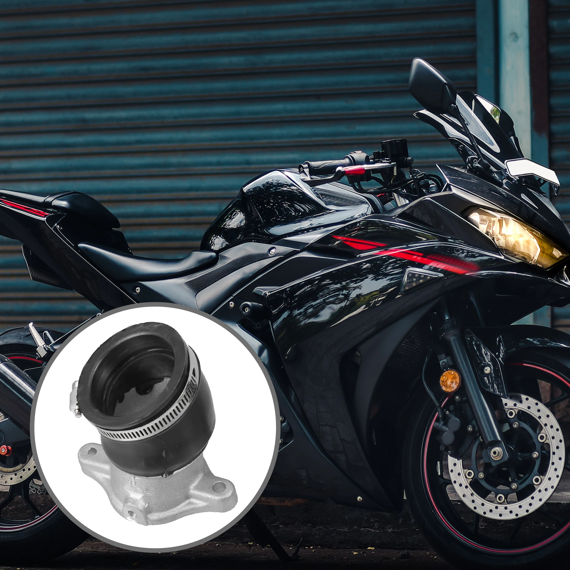 Впускной коллектор карбюратора Motoforti для Honda CX500 1978-1979 CX500C 1979-1982 CX500D 1979-1981