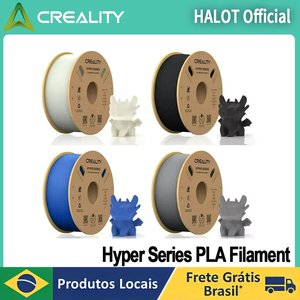CREALITY высокоскоростной PLA-Филамент 1 75 мм гипер серии PLA расходные материалы 3D для