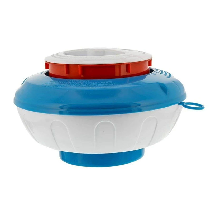 LUDA Pool Supply Плавающий дозатор химикатов хлора и бромина для бассейна с индикатором