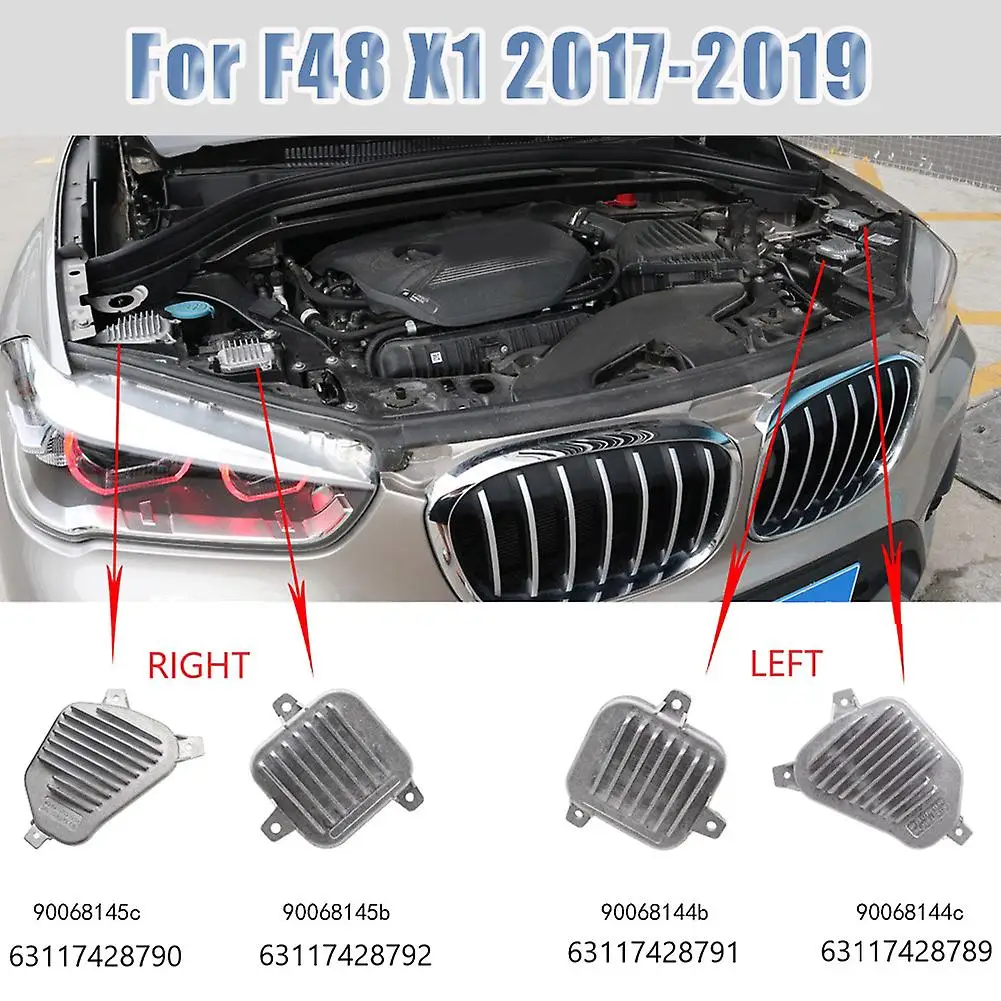 

4 шт., левый и правый для-bmw X1 F48 2017-2019, дневной рабочий фотомодуль