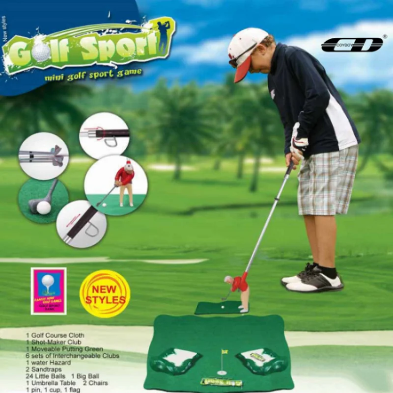 

Mini Golf Club Games Toy Professional Practice Golf Ball Sport Set Children's Toy Golf Club Practice Ball Sports Indoor Games