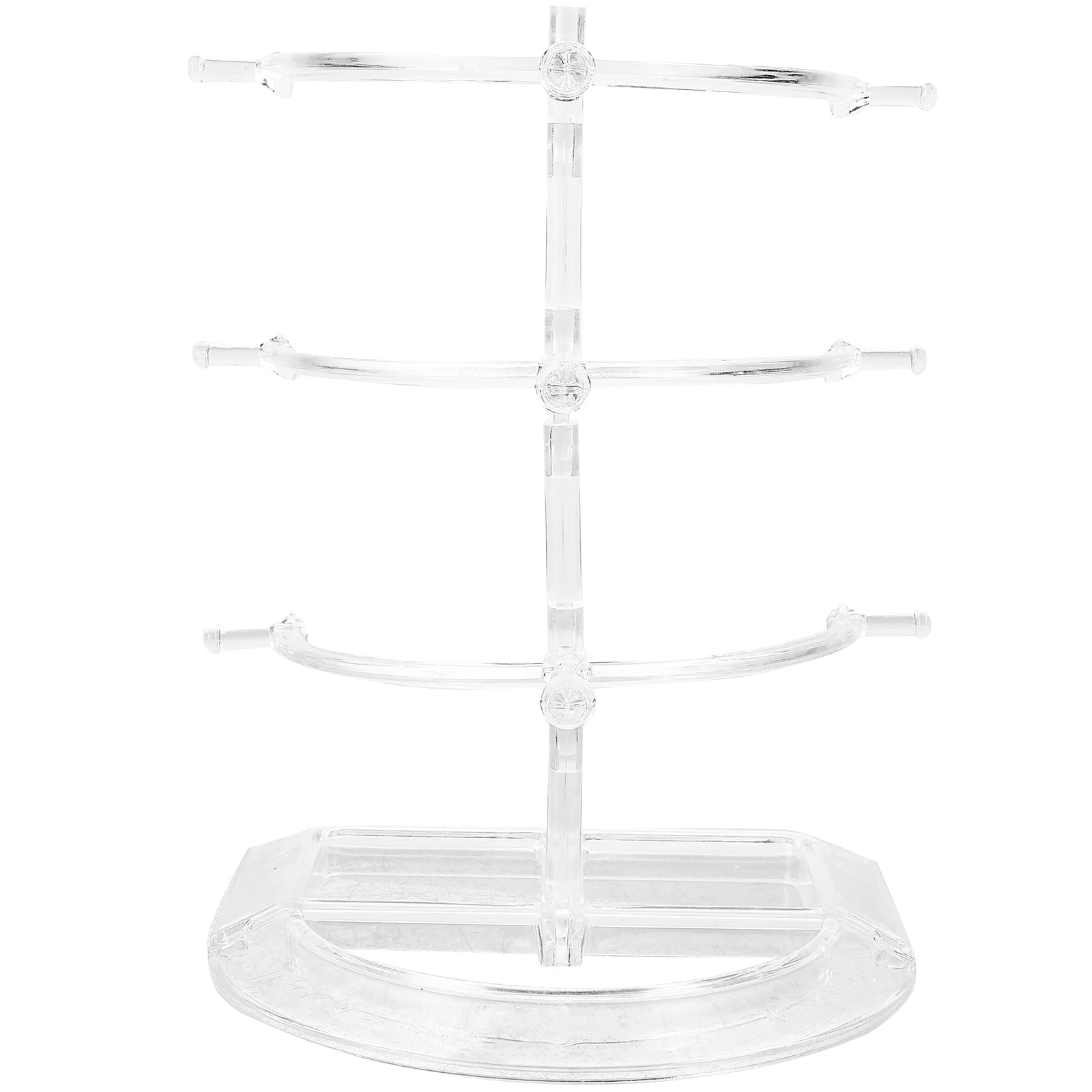 

Glasses Three Layer Frame Clothes Hanging Rack Stand Eyewear Display Sunglasses Organizer Holder