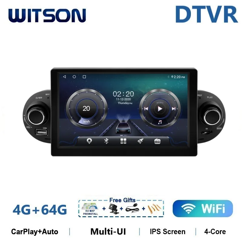 

Автомагнитола WITSON на Android 14 для VOLKSWAGEN BEETLE 2002 2003 2004 2005 - 2012 Carplay Auto Navi IPS Stero GPS