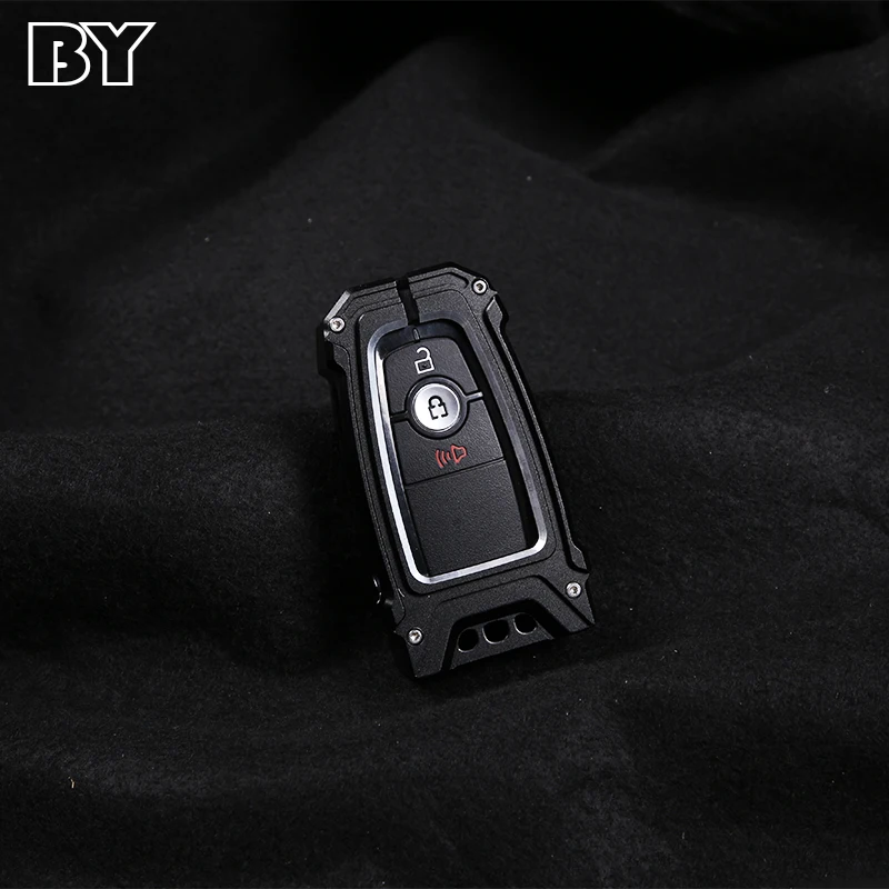 

Aluminum Alloy Car Key Case Keys Cover Protection Shell Bag For Ford Maverick 2022 Auto Accessories