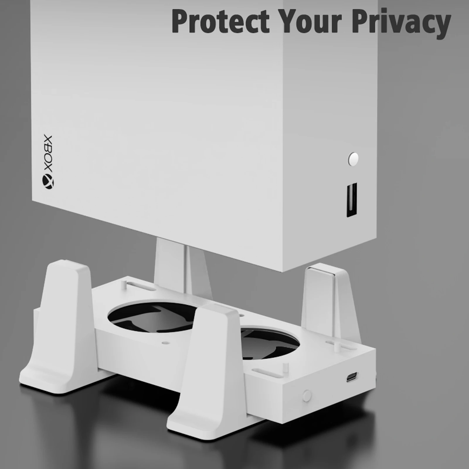 Двойной охлаждающий вентилятор DOBE для консоли Xbox Series S вертикальный