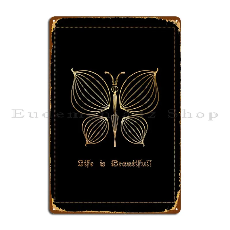 

Красивый металлический знак жизни, ржавые таблички, настенный плакат, персонализированный оловянный плакат для гостиной