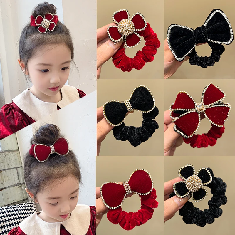 Красная темпераментная повязка для волос High Sense 2024 новогодняя