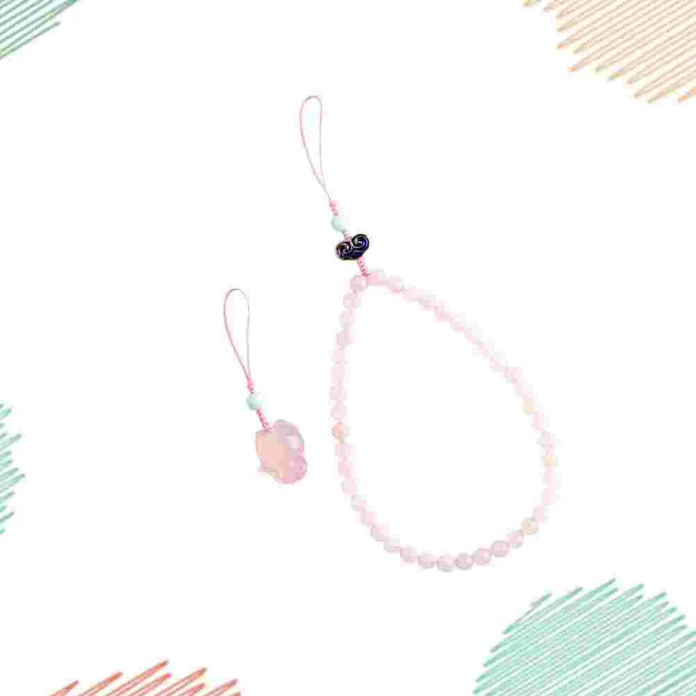 

Strap Chain Lanyard Cell Lanyards Wrist Keychain Short Cellphone Hand Women Straps Charm Key Pendant Craft Rope Accessories Mini
