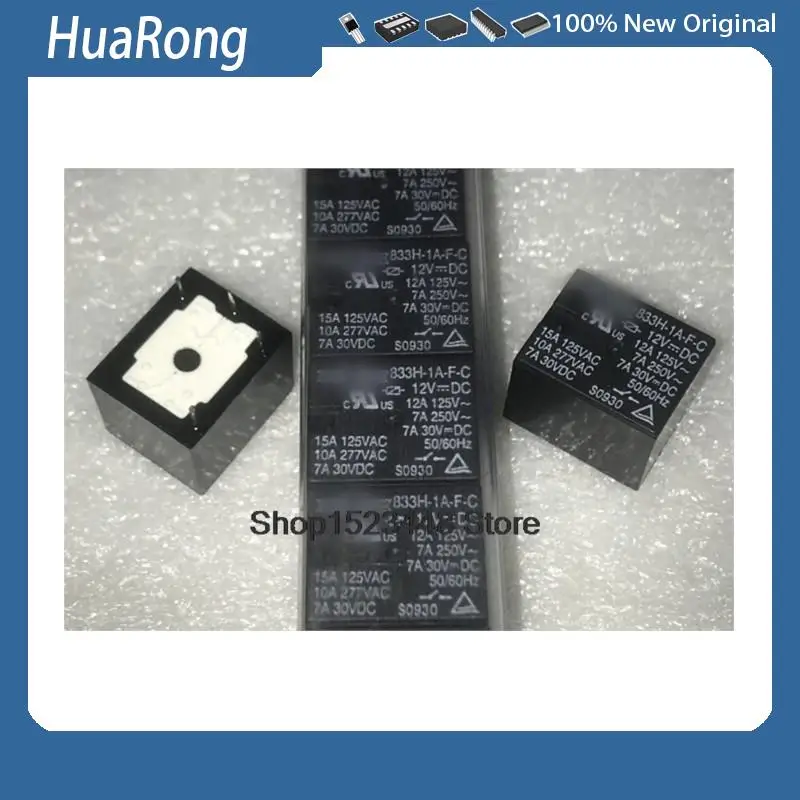 

Оригинальный 833H-1A-F-C-12v 833h-1a-f-c-12 В постоянного тока 833H-1A-F-C 12 В постоянного тока 12 В 4 контакта 5 шт./партия
