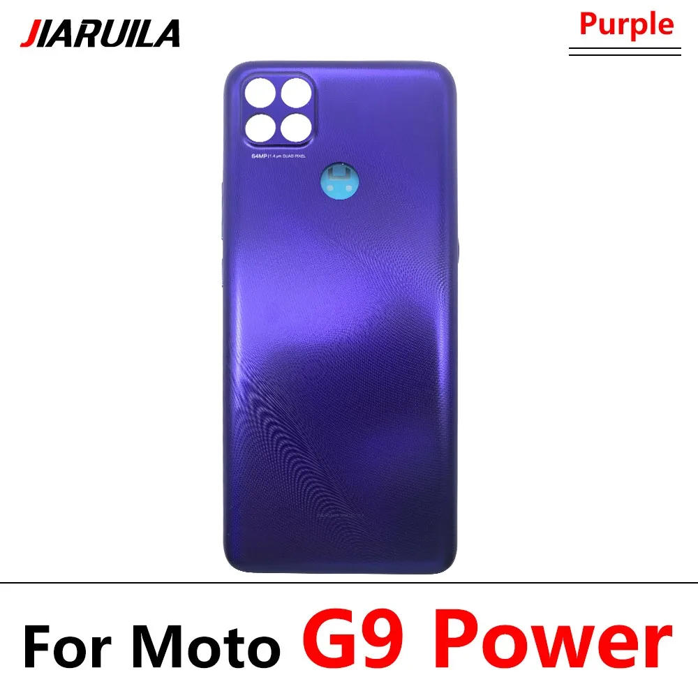 10 шт./лот наклейка на заднюю крышку батарейного отсека корпус для Moto One / G6 Plus G7 Power