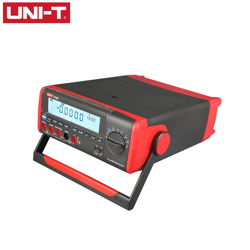 

UT802 LCD Display Bench Type Digital Multimeters Volt Amp Ohm Capacitance Hz 19999 Counts Tester High-Accuracy