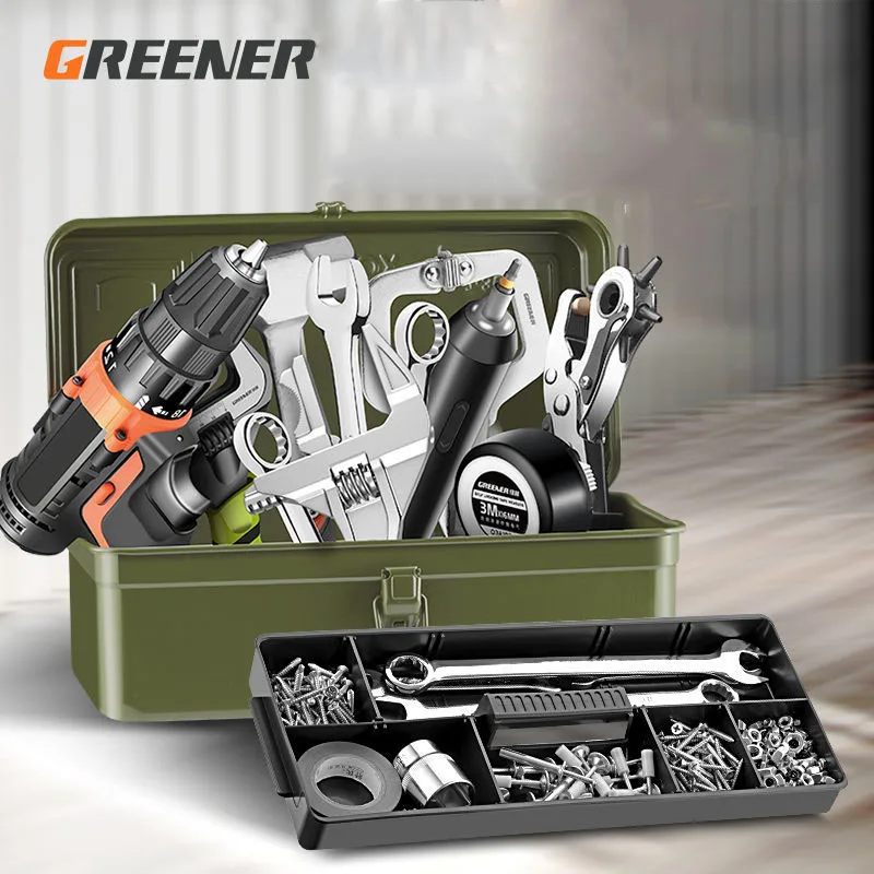 Mechanical Tool Box Complete Toolbox for Home Parts the Walt Tools Set Crate Drill Boxes Thor Hammer Screwdriver Toolboxes Work